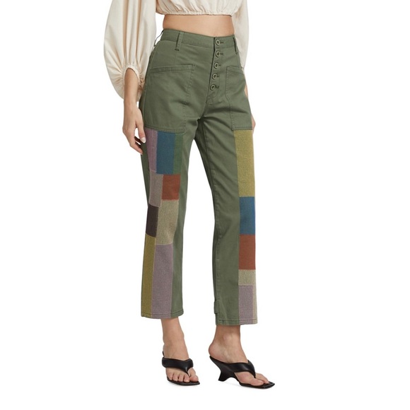 Pistola - Tammy High Rise Trouser - Colonel Rainbow - Picture 5 of 9